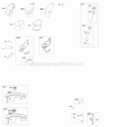 Air Cleaner Fuel Supply Lubrication Diagram and Parts List for 100602-0137-B1  Briggs and Stratton Engine